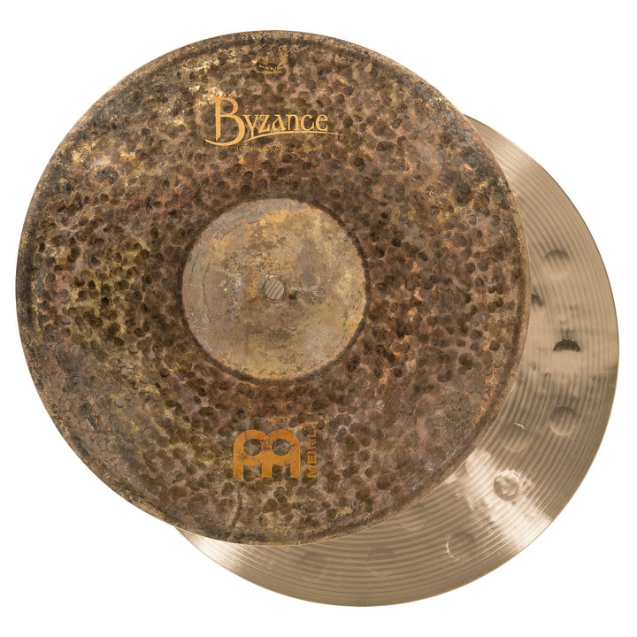 Meinl Byzance Extra Dry 14" Hi - Hat Cymbals - Articulate and Dark Sound with a Distinctive Chick - Ev - Entz Music