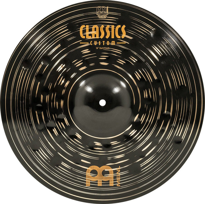 Meinl Classics Custom Dark Cymbal Set with Free 18" Crash – B12 Bronze, Made in Germany (CCD460+18) - Ev - Entz Music