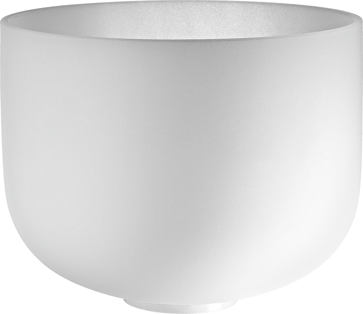 MEINL Sonic Energy 12" Crystal Singing Bowl â€“ B3 Note, 440 Hz, Crown Chakra with Silicone Ring - Ev - Entz Music
