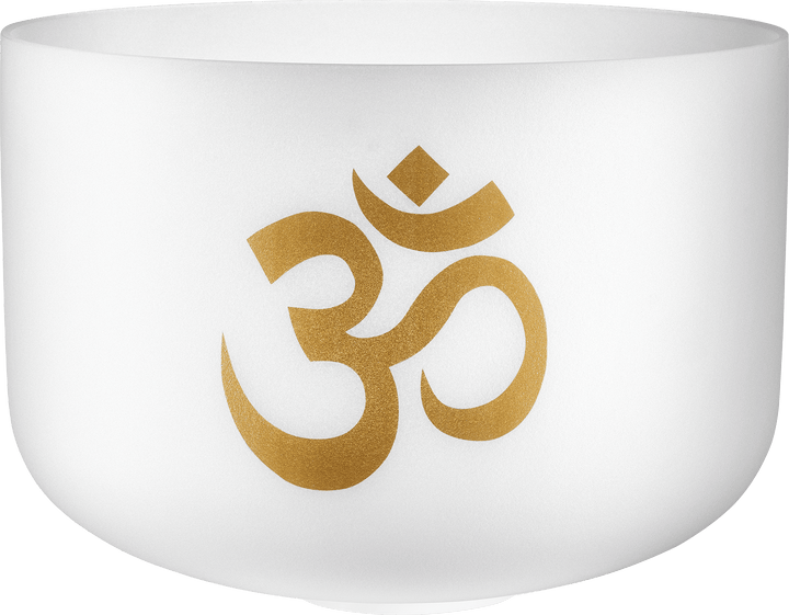 MEINL Sonic Energy 16" Om Crystal Singing Bowl â€“ 136.10 Hz / C3 with Silicone Ring - Ev - Entz Music
