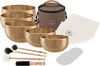 Meinl Sonic Energy 5 - Piece Yoga Nidra Singing Bowl Set - Handcrafted Bronze Alloy, Complete Set for Deep Relaxation - Ev - Entz Music