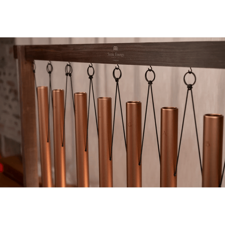 Meinl Sonic Energy 8 - Piece Sound Bath Tube Chime Set, 440 Hz, Bronze - Harmonious Chimes for Sound Bath & Meditation - Ev - Entz Music