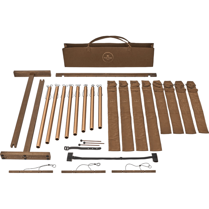 Meinl Sonic Energy 8 - Piece Sound Bath Tube Chime Set, 440 Hz, Bronze - Harmonious Chimes for Sound Bath & Meditation - Ev - Entz Music