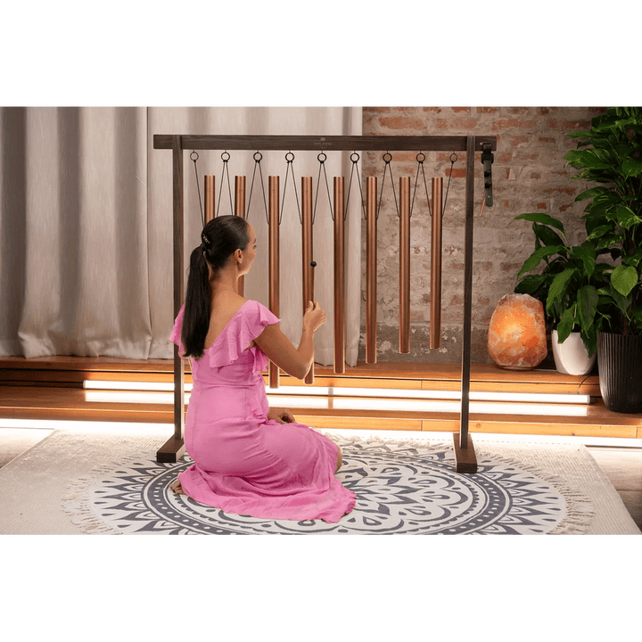 Meinl Sonic Energy 8 - Piece Sound Bath Tube Chime Set, 440 Hz, Bronze - Harmonious Chimes for Sound Bath & Meditation - Ev - Entz Music