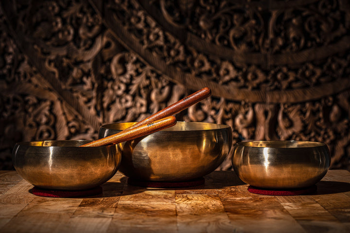MEINL Sonic Energy Cosmos Series Basic Therapy Singing Bowl Set - 3 pcs. - Ev - Entz Music