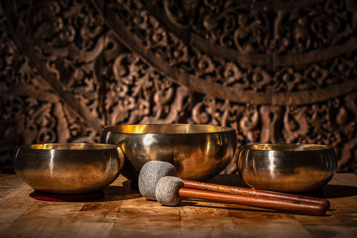 MEINL Sonic Energy Cosmos Series Basic Therapy Singing Bowl Set - 3 pcs. - Ev - Entz Music