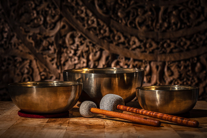 MEINL Sonic Energy Energy Series Basic Therapy Singing Bowl Set - 3pcs. - Ev - Entz Music