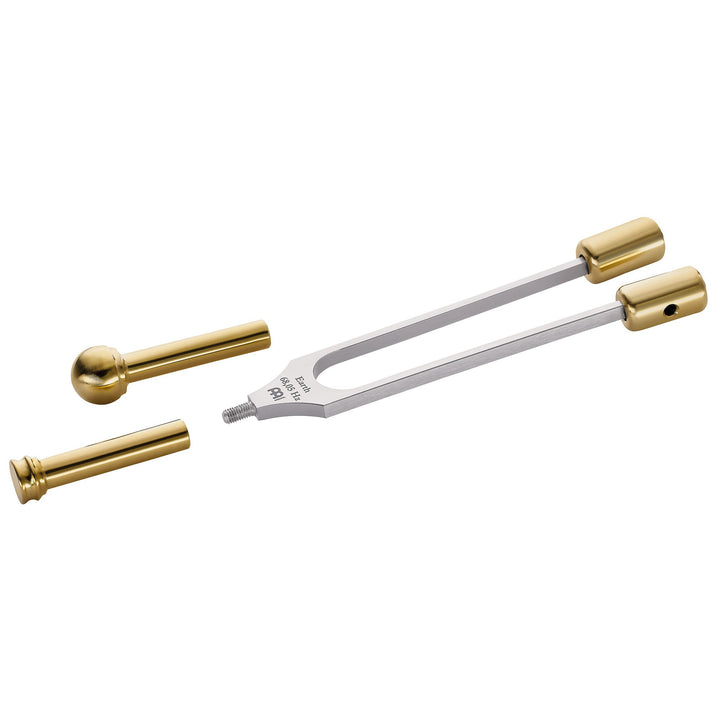 Meinl Sonic Energy Grounding Therapy Tuning Fork, Earth Year / Om 68.05 Hz - Nickel - Plated Steel, ECO BRASSÂ® Handle - Ev - Entz Music