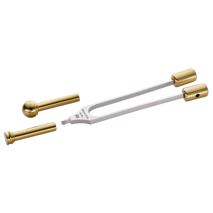 Meinl Sonic Energy Grounding Therapy Tuning Fork, Master Fork 64 Hz - Nickel - Plated Steel, ECO BRASS Handle - Ev - Entz Music
