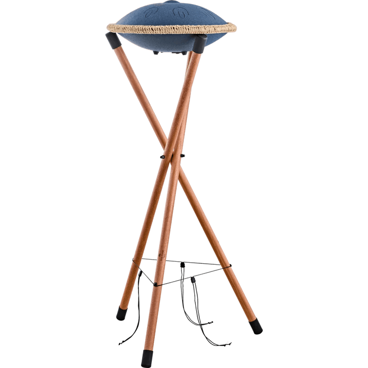 Meinl Sonic Energy Large Wood Handpan / Tongue Drum Stand with Adjustable Support & Non - Slip Silicone Feet - Ev - Entz Music