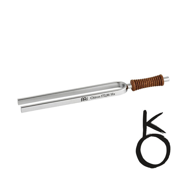 MEINL Sonic Energy Planetary Tuned Therapy Tuning Fork - Chiron - 172.86 Hz - Ev - Entz Music