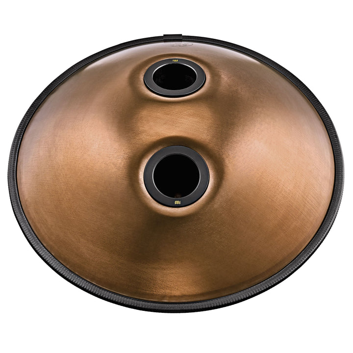 Meinl Sonic Energy Sensory Handpan, Stainless Steel, Bb2 Amara, 9 Notes, 432 Hz, Vintage Copper, Engraved Design - Ev - Entz Music