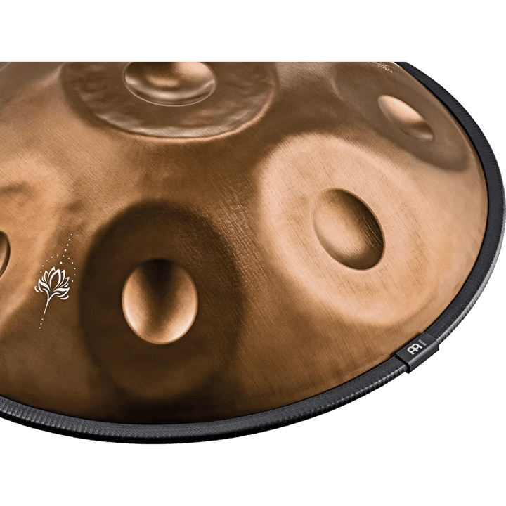 Meinl Sonic Energy Sensory Handpan, Stainless Steel, E La Sirena, 10 Notes, 432 Hz, Vintage Copper, Engraved Design - Ev - Entz Music