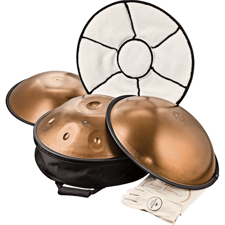 Meinl Sonic Energy Sensory Handpan, Stainless Steel, F Pygmy, 11 Notes, 440 Hz, Vintage Copper - Ev - Entz Music