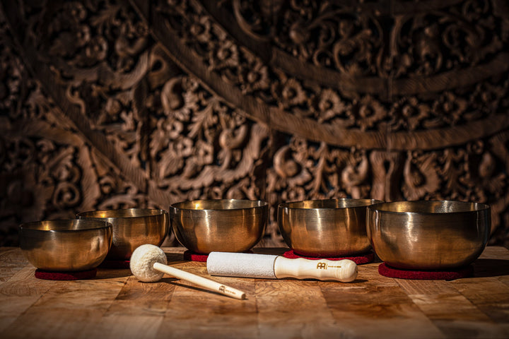 MEINL Sonic Energy Singing Bowl Set - UNIVERSAL SERIES - Consists of: 5 Singing Bowls - Ev - Entz Music