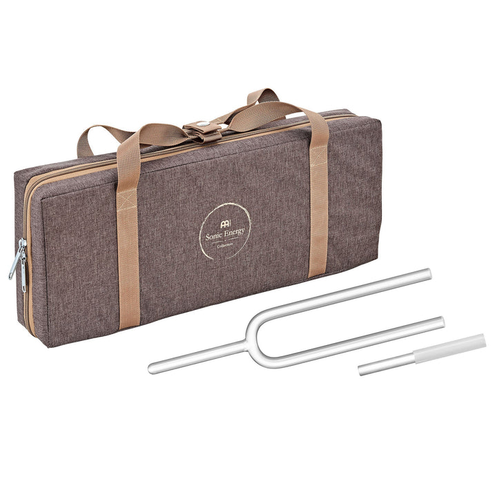 Meinl Sonic Energy Solfeggio Crystal Tuning Fork 174 Hz / F3 - Includes Case and Crystal Rod for Healing and Meditation - Ev - Entz Music