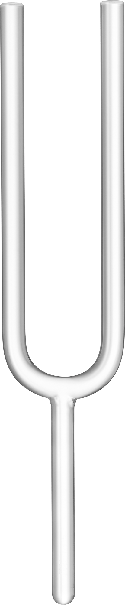 Meinl Sonic Energy Solfeggio Crystal Tuning Fork 174 Hz / F3 - Includes Case and Crystal Rod for Healing and Meditation - Ev - Entz Music