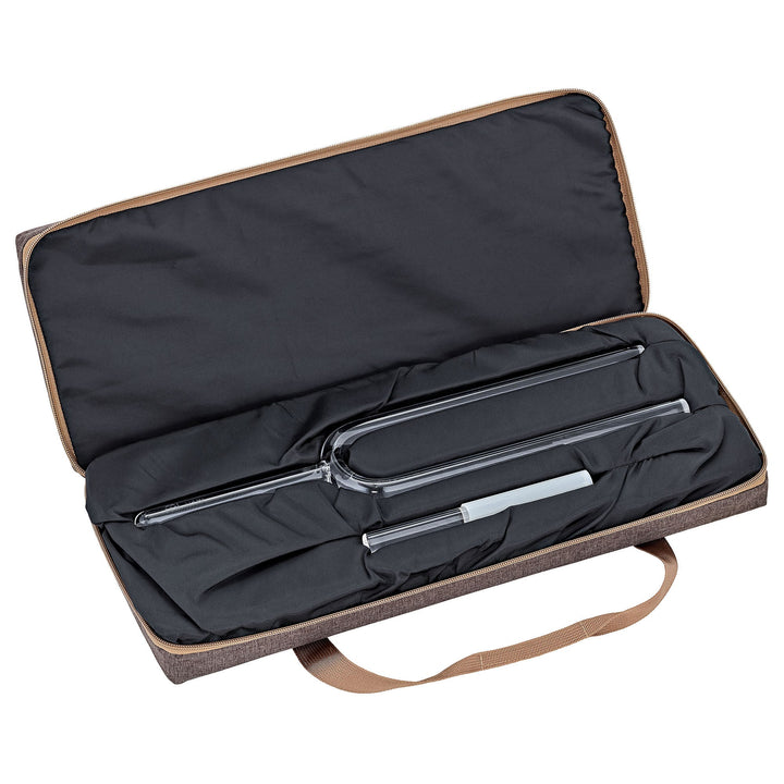 Meinl Sonic Energy Solfeggio Crystal Tuning Fork 174 Hz / F3 - Includes Case and Crystal Rod for Healing and Meditation - Ev - Entz Music