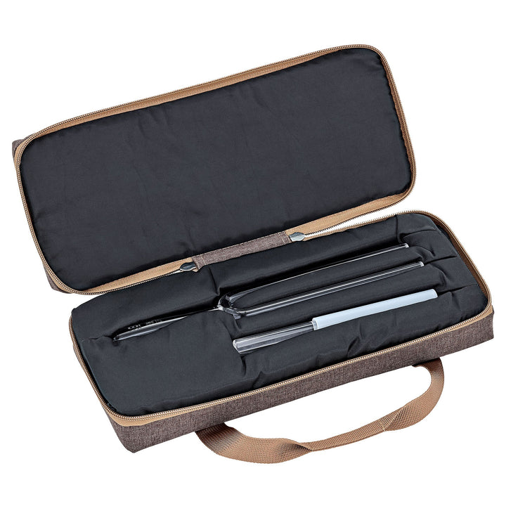 Meinl Sonic Energy Solfeggio Crystal Tuning Fork 285 Hz / C4 - Includes Carrying Bag and Crystal Rod for Healing and Meditation - Ev - Entz Music