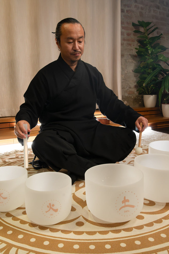 Meinl TCM Crystal Singing Bowl 5-Piece Set – Ev-Entz Music