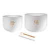 Meinl Sonic Energy TCM Crystal Singing Bowl Yin & Yang Set - Ev - Entz Music