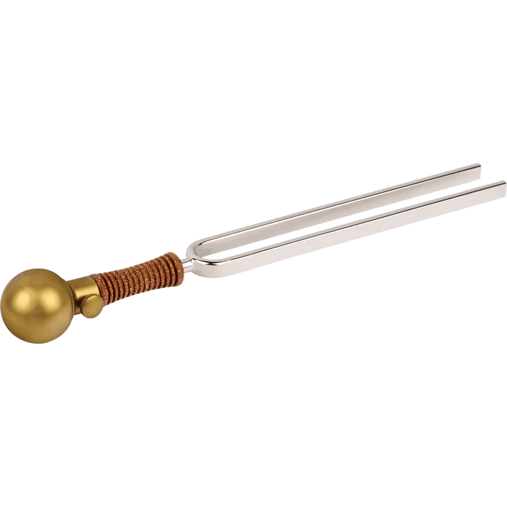 Meinl Sonic Energy Tuning Fork Vibration Foot – Round, Medium, 129g, Gold for Therapy & Massage (SKU: VF - RM) - Ev - Entz Music