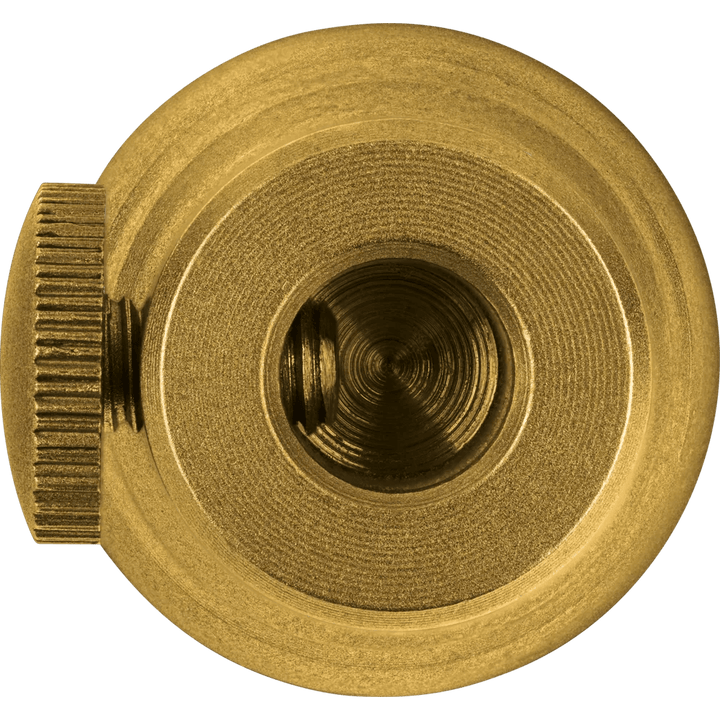 Meinl Sonic Energy Tuning Fork Vibration Foot – Round, Small, 46g, Gold for Precision Therapy Use (SKU: VF - RS) - Ev - Entz Music