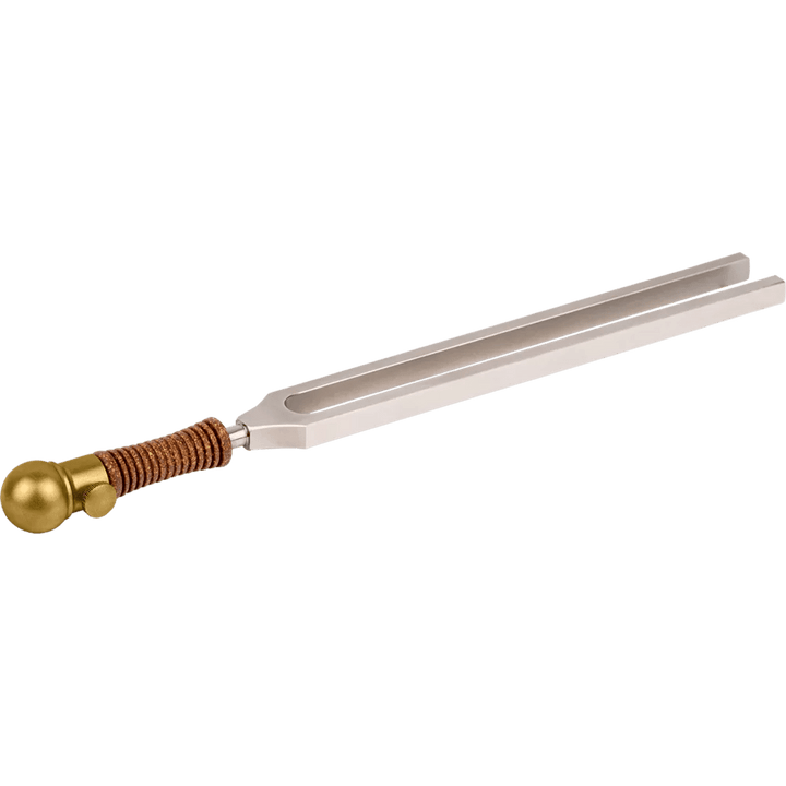 Meinl Sonic Energy Tuning Fork Vibration Foot – Round, Small, 46g, Gold for Precision Therapy Use (SKU: VF - RS) - Ev - Entz Music