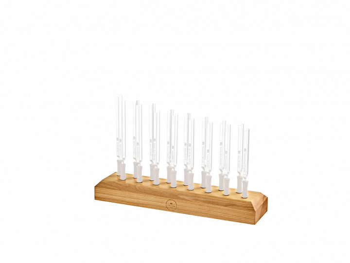 Meinl Sonic Energy Wooden Tuning Fork Holder – Holds 16 Forks, Beech Wood, Made in EU (TF - HOLDER - 16) - Ev - Entz Music
