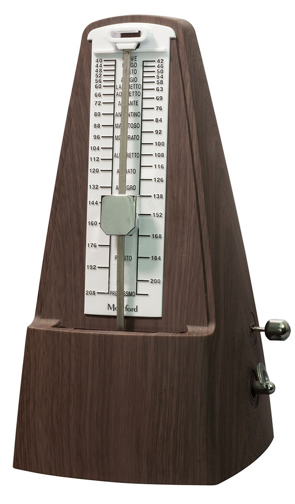 Montford Metronome Pyramid - Satin Wood Finish