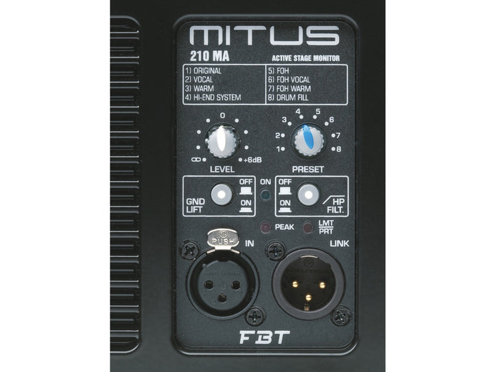 FBT MITUS 210MA 2-way Active Stage monitor - 2x10" + 1,4" - 600Wrms+300Wrms - product image 3