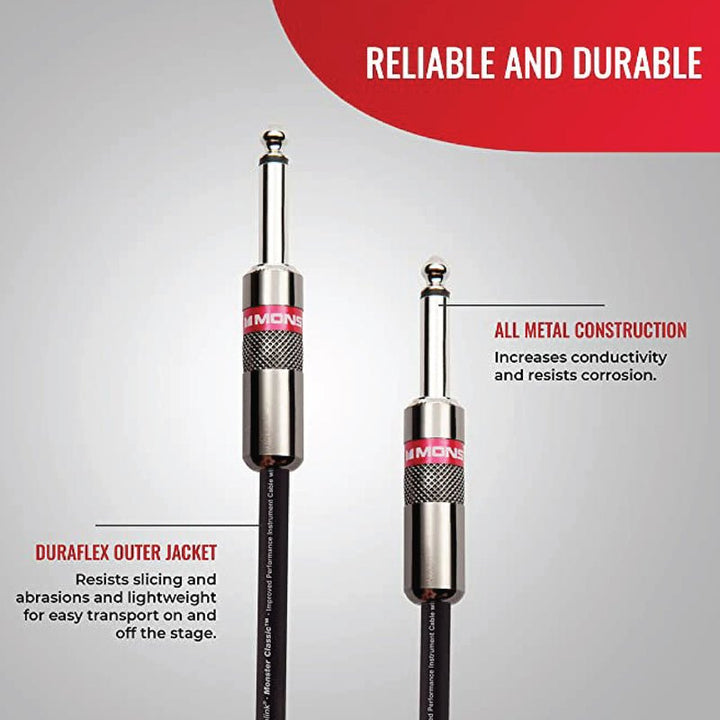 Monster Prolink® Classic Instrument Cable 21 Ft Straight - Straight - Ev - Entz Music