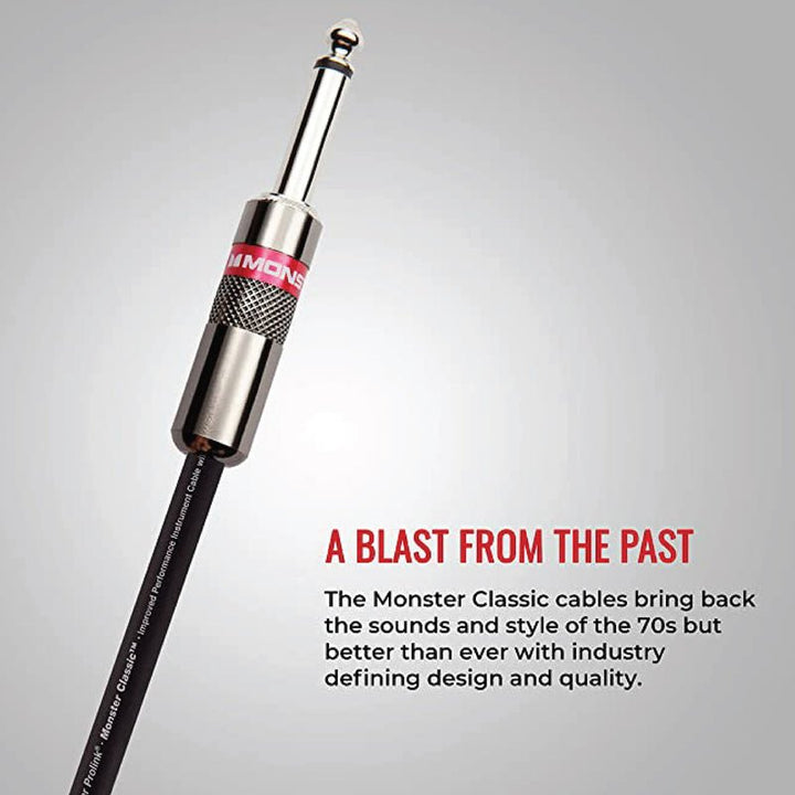 Monster Prolink® Classic Instrument Cable 21 Ft Straight - Straight - Ev - Entz Music