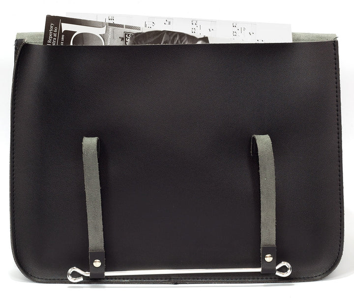 Montford Music Case - In Faux - Leather - Black - Ev - Entz Music