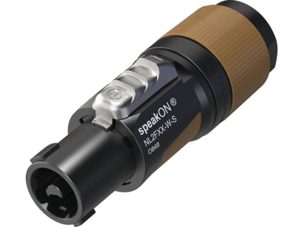 Neutrik NL2FXX - W - S 2 - Pole speakON Cable Connector - Ev - Entz Music
