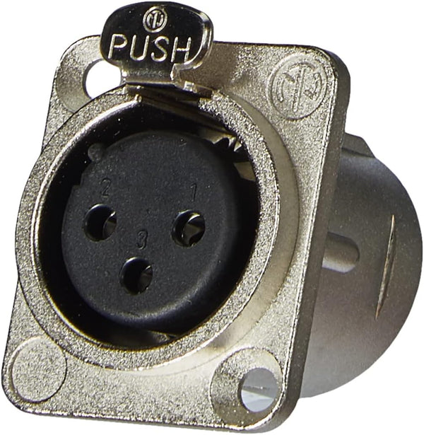 Neutrik XLR Chassis Female Connector - Ev - Entz Music