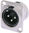 Neutrik XLR Chassis Male Connector - Ev - Entz Music