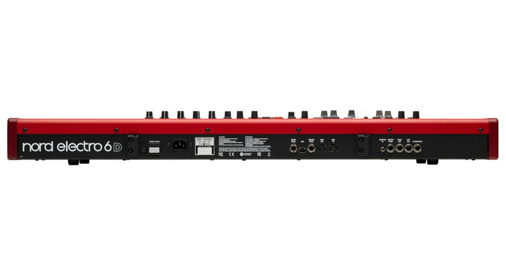 Nord Electro 6D 61 - Semi - Weighted Stage Keyboard with Organ, Piano & Synth Sections - Ev - Entz Music