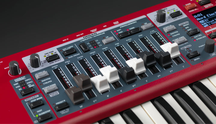 Nord Electro 6D 61 - Semi - Weighted Stage Keyboard with Organ, Piano & Synth Sections - Ev - Entz Music