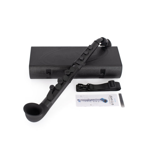 Nuvo jSax outfit - Black with blue trim - Ev - Entz Music