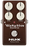 NUX 6ixty 5ive Overdrive Pedal – Classic 1960s Black Panel Amp Tones, All - Analog Circuit - Ev - Entz Music