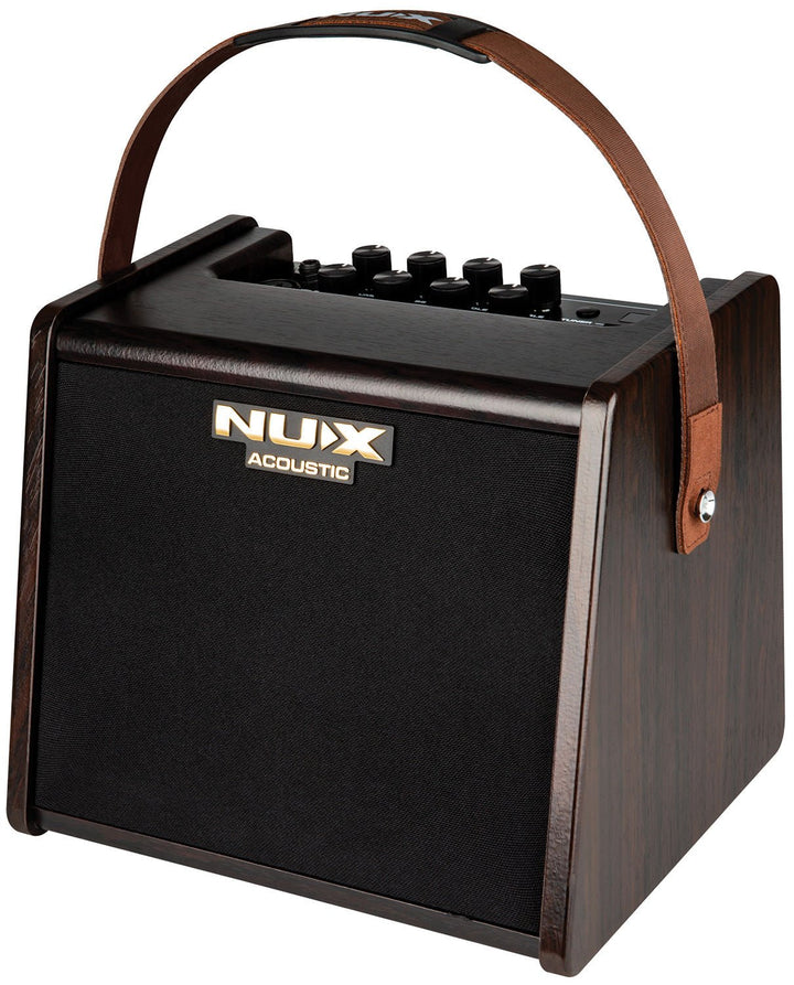 NUX AC - 25 Acoustic Guitar Amplifier – 25W Compact Amp with Bluetooth, Reverb & Rechargeable Battery - Ev - Entz Music