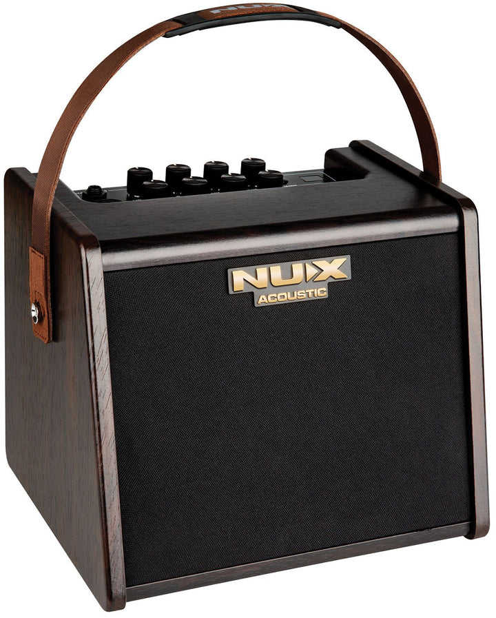 NUX AC - 25 Acoustic Guitar Amplifier – 25W Compact Amp with Bluetooth, Reverb & Rechargeable Battery - Ev - Entz Music