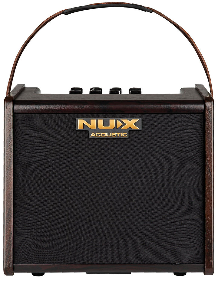 NUX AC - 25 Acoustic Guitar Amplifier – 25W Compact Amp with Bluetooth, Reverb & Rechargeable Battery - Ev - Entz Music