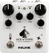 NUX Ace of Tone Dual Overdrive Pedal – Dual Stacked Overdrives with Customizable Tone and Dynamic Control - Ev - Entz Music