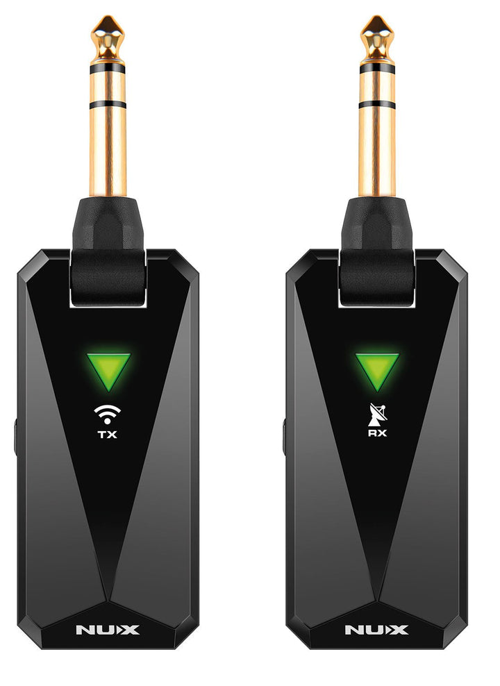 NUX B - 5RC Rechargeable Wireless Guitar System – 2.4GHz Digital Transmission with Low Latency, 30m Range, and Portable Power Case - Ev - Entz Music