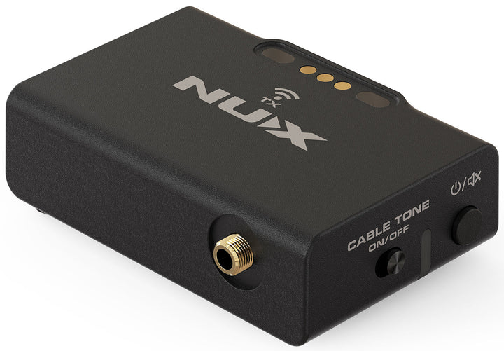 NUX B - 8 2.4GHz Instrument Wireless System with Pedal Receiver, Rechargeable Transmitter, and Multi - Function Features - Ev - Entz Music