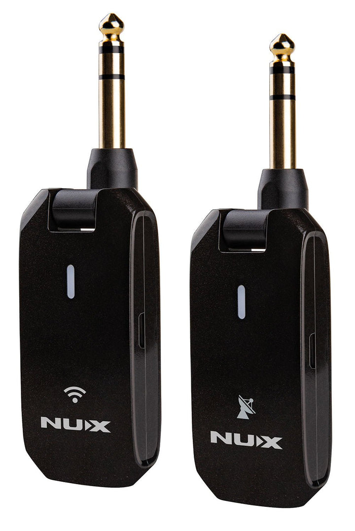 NUX C - 5RC Rechargeable Guitar Bug Set 5.8GHz - Wireless System for Guitars and Bass with Auto - Pairing and Rechargeable Power Case - Ev - Entz Music