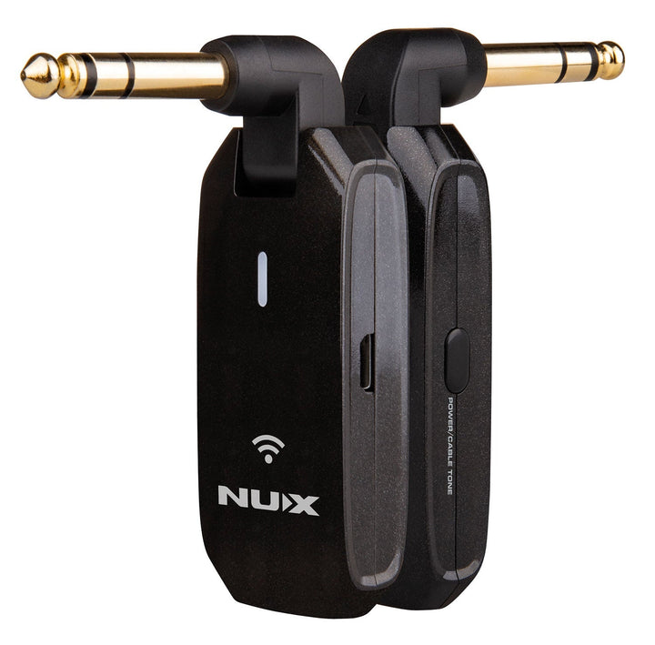 NUX C - 5RC Rechargeable Guitar Bug Set 5.8GHz - Wireless System for Guitars and Bass with Auto - Pairing and Rechargeable Power Case - Ev - Entz Music