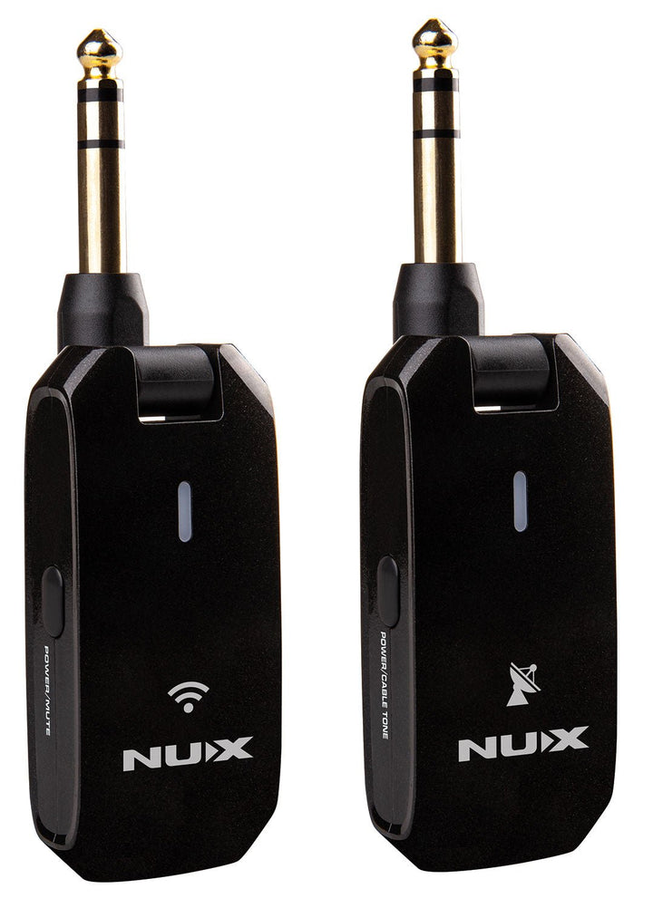 NUX C - 5RC Rechargeable Guitar Bug Set 5.8GHz - Wireless System for Guitars and Bass with Auto - Pairing and Rechargeable Power Case - Ev - Entz Music